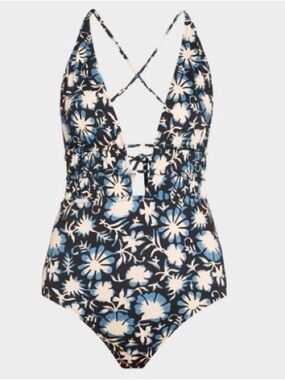 Ulla Johnson - Dioni Maillot in Sunprint - XL - NWT - SOLD OUT STYLE 💙